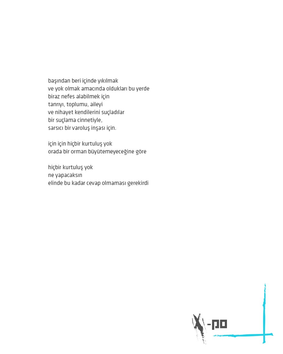 buzdokuzdergi's tweet photo. [Sena Türkmen - Eksiltili Pes]
 #Xpoetry #Xpoetries #BuzdokuzXPo https://t.co/saVmp6OTQA