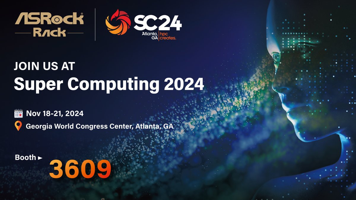 🚀 #SC24 is right around the corner, and we're thrilled to connect with the #HPC community in Atlanta!

📅 Join us November 18-22 at booth 3609 to explore the latest in high-performance computing, storage, and AI. lnkd.in/gMKg5w2K