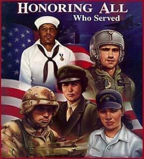 All honor and respect for those who served and all who currently serve.
