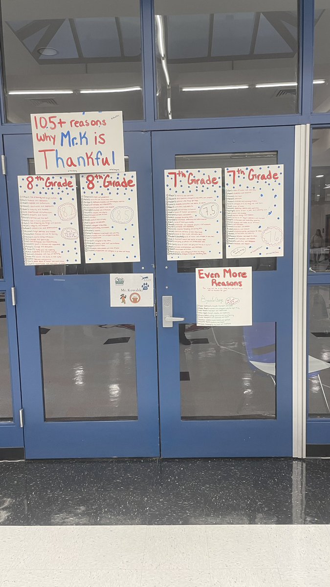 It’s an elementary turned middle school teacher thing — you wouldn’t understand!