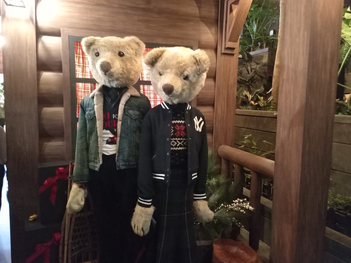 Panda_co_jb's tweet photo. シンガポールのチャンギ空港が早めのクリスマスバージョン🧸💝
#めっちゃ熊 https://t.co/wOFkJxyofd
