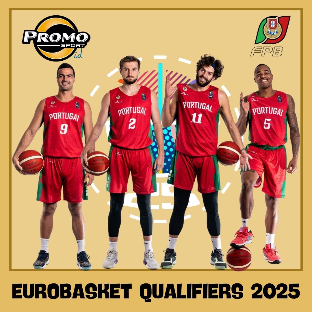 promo_sport_int's tweet photo. FIBA Eurobasket Qualifiers 2025 🇵🇹 Diogo Ventura, Vlad Voytso, Miguel Queiroz and Travante Williams will represent Portugal versus Slovenia. Let's go linces! #PSFam https://t.co/iIpjW8YWvw