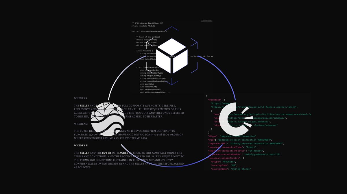 SkyoceanIT's tweet image. Sometimes, transforming an industry like Global Trade requires merging different worlds. In our case, it’s about blending our experience in global trade with the power of decentralized technology. After years of planning—and our recent participation in @origin_trail  inception…
