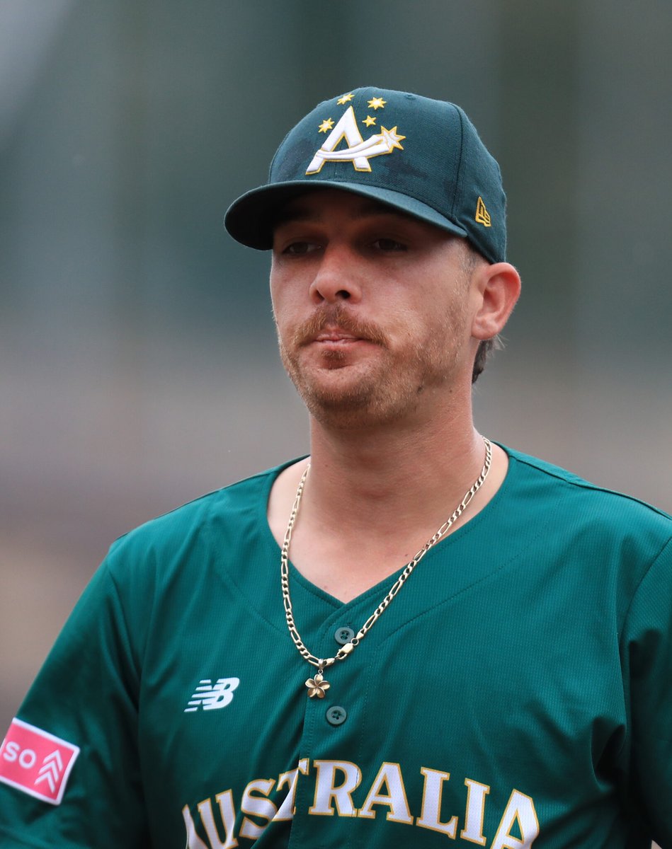 TeamAusBaseball's tweet image. Mitch Neunborn kisses a pendant attached to his necklace every time he takes the mound. It belonged to his mum.

It serves as a reminder of why he plays the game.

She passed away in May 2023 after a year-long battle with cancer. Mitch was just 25.

Eric Balnar's latest story is…