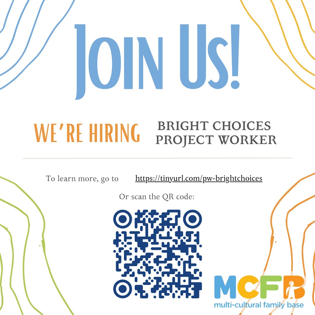 We're hiring!
Are you
✅Experienced in group and individual work with people affected by honor-based violence (HBV)?
✅Familiar with working within a therapeutic, community development role in 1:1 setting?
✅Committed to anti-racist and anti-oppressive practice? 

(1/2)