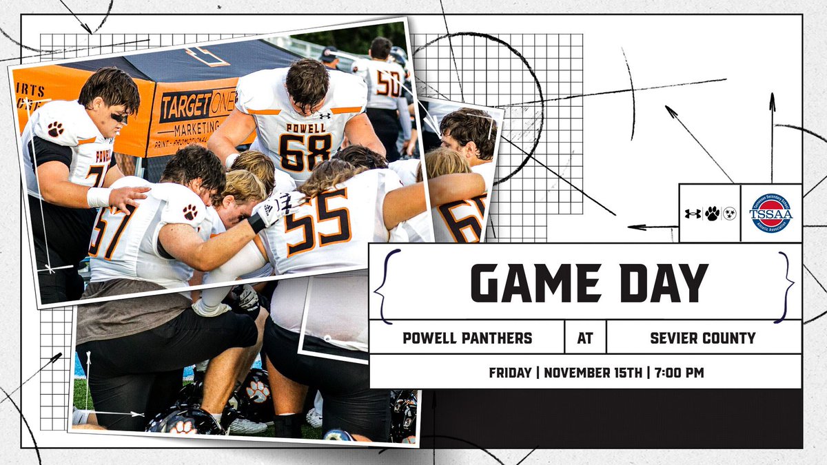The Panthers are on the road for round 2 of the playoffs. Powell will play at Sevier Co. this Friday at 7 pm. #WelcomeToTheJungle