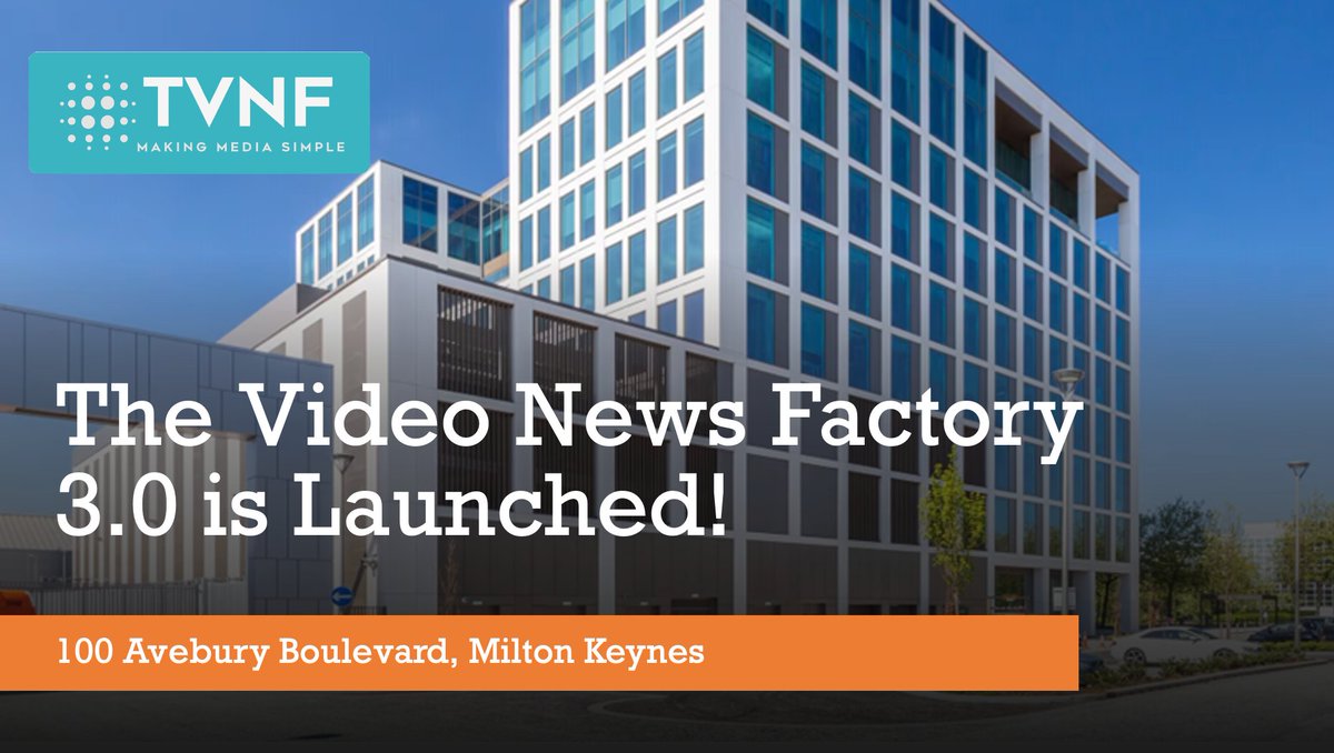 Exciting News: Launch of TVNF 3.0!🎉

We're thrilled to announce the launch of TVNF 3.0, marking a significant milestone in our 12-year journey here at The Video News Factory! 

thevideonewsfactory.com/tvnf-rebrand/