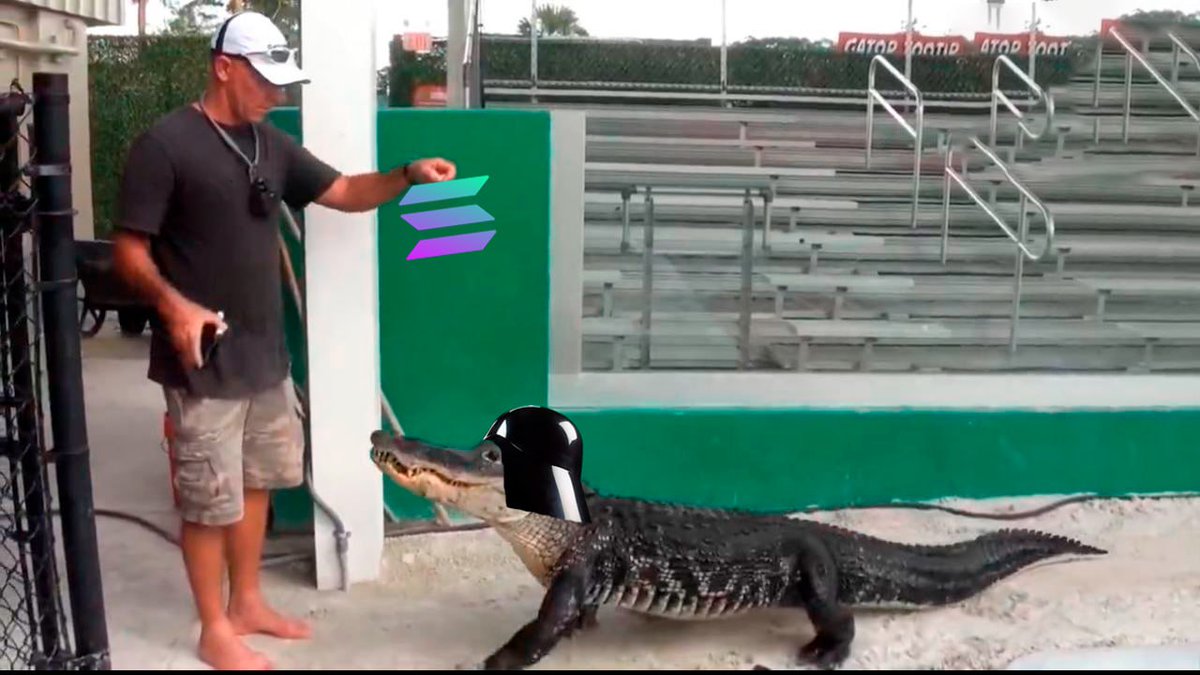 DarthGatorSol's tweet photo. Join the $DARTH side. We are going to conquer Solana https://t.co/DQOF1LcZZ7
