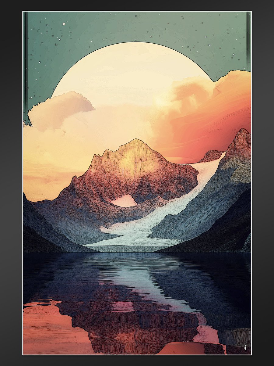 GM! 🌕

“Glacier’s End”