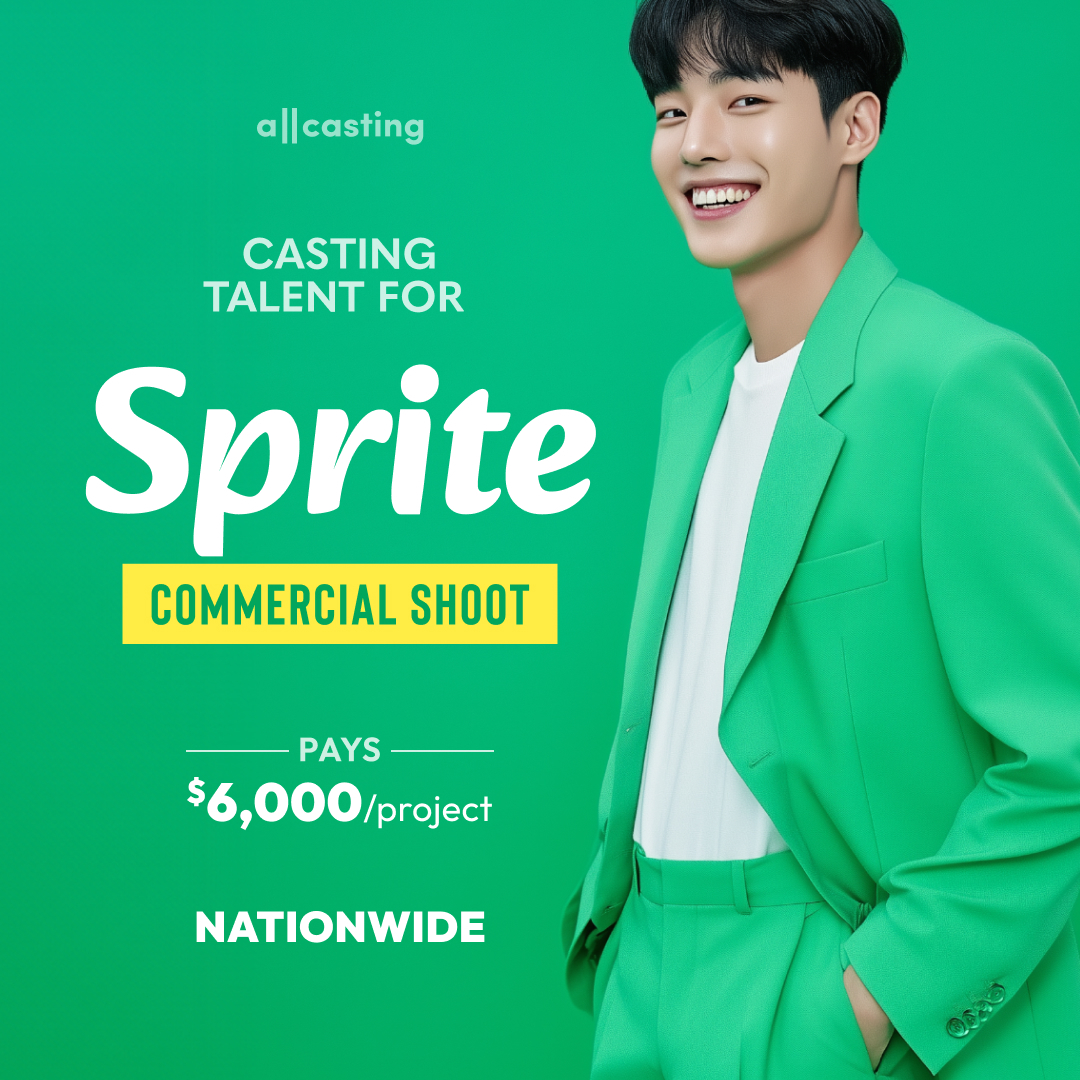 Casting For Sprite Commercial Shoot 📸

Apply here 👉 allcasting.com/castingcall/27…
#castingcall