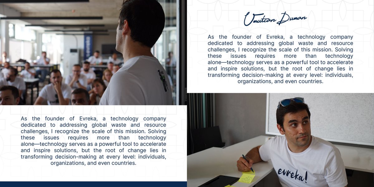 ✨ Ask the Founders!✨ Curious about how Evreka is transforming waste management with smart, sustainable solutions? Hear insights from our CEO, Umutcan, on our journey, challenges, and vision for the future! 🚀 Have more questions? Contact us for a better future! 🌱
#AlwaysBetter