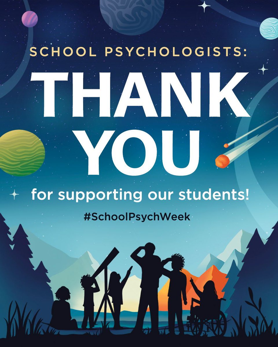 Brentwood School District (@bsdeaglesmo) on Twitter photo Itโs National School Psychology Week! Our school psychologists are dedicated to fostering safe and supportive learning environments where students thrive academically, socially and emotionally.
Thank you, Brentwood school psychologists!
#TheBrentwoodWay ๐๐๐
๐: <a href="/nasponline/">National Association of School Psychologists</a> Itโs National School Psychology Week! Our school psychologists are dedicated to fostering safe and supportive learning environments where students thrive academically, socially and emotionally.
Thank you, Brentwood school psychologists!
#TheBrentwoodWay ๐๐๐
๐: <a href="/nasponline/">National Association of School Psychologists</a>