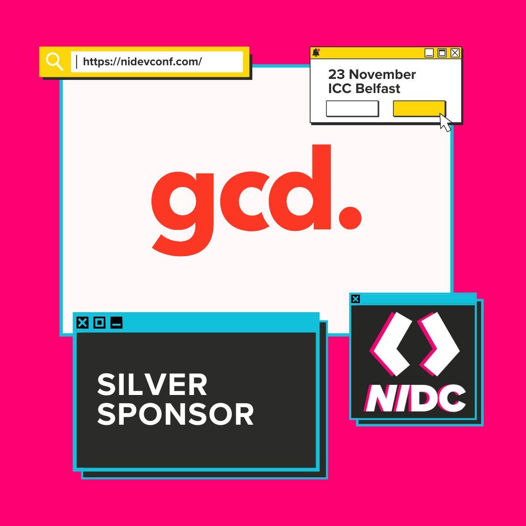NIDevConf's tweet image. To start off your week right, we have our next silver sponsor - GCD! 🩶

Make sure you visit their stall at #NIDC2024! Get your tickets today at buff.ly/3YLps1d 🎟️