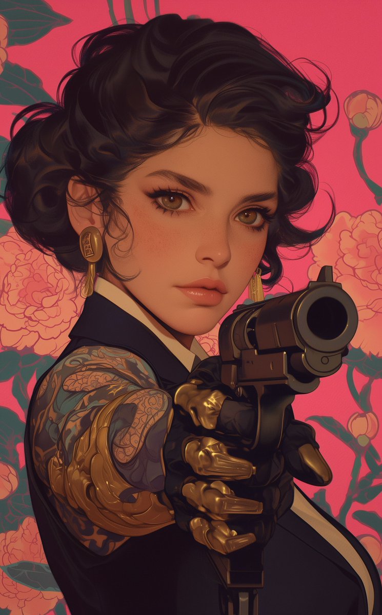 JozefTesto's tweet photo. Goodbye
#AIart #aiartcommunity #aiartwork #midjourney #ai #anime #pistol #girl #asassin #yakuza #gun #tattoos #femmefatale #mondaymood #mondaymotivation #digitalart #herewegoagain https://t.co/jEbFvbn1bR