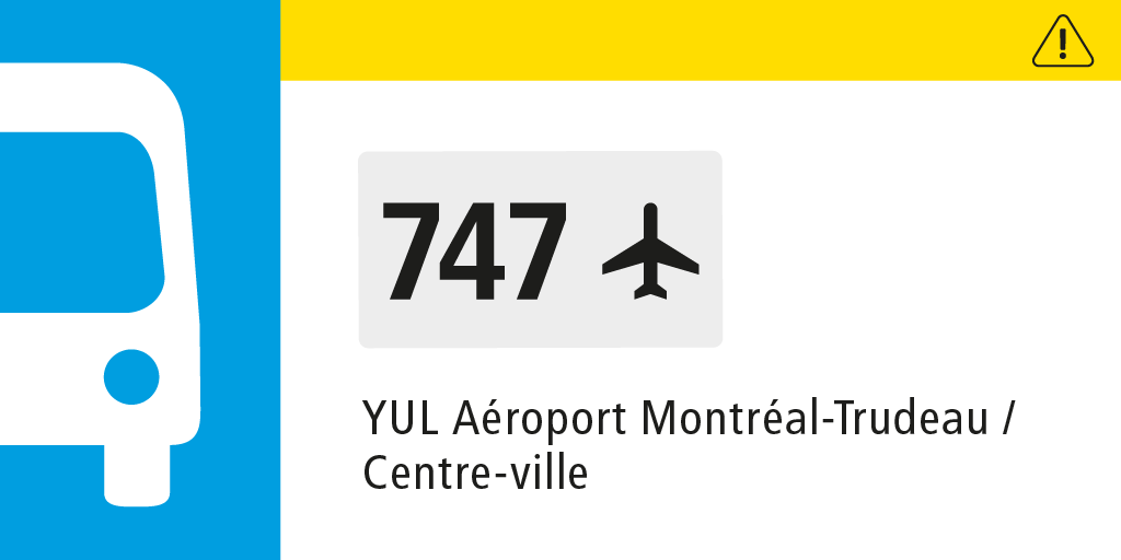 stm_Bus's tweet photo. [Service modifié] 🚌🔀✈️ En raison de la cérémonie du Jour du Souvenir, la #stm747 est déroutée aujourd'hui entre 9h15 et 12h30.

Plus d'info ⏩ https://t.co/IunGDoXZTZ https://t.co/qLhE6OQGWp