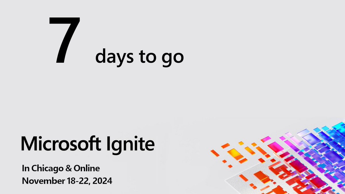 Ignite Countdown tweet media