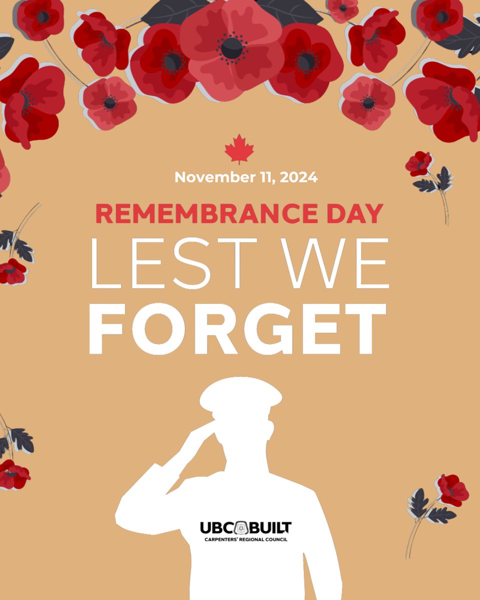 🇨🇦 Lest We Forget 🇨🇦
Today, we pause to honour and remember the brave men and women who made the ultimate sacrifice in service to our country. Their courage and dedication laid the foundation for the freedoms we enjoy today.
