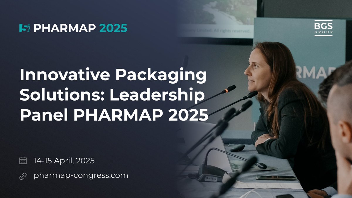 pharmaceutictec's tweet photo. Join PHARMAP 2025 on 14-15 April in Berlin, Germany and present your case studies at the leadership panel on smart technologies, sustainability initiatives, digital transformations in packaging design and other.  

Register: https://t.co/PB5UEnD7oI

#PHARMAP2025 https://t.co/CQrfptoCUc
