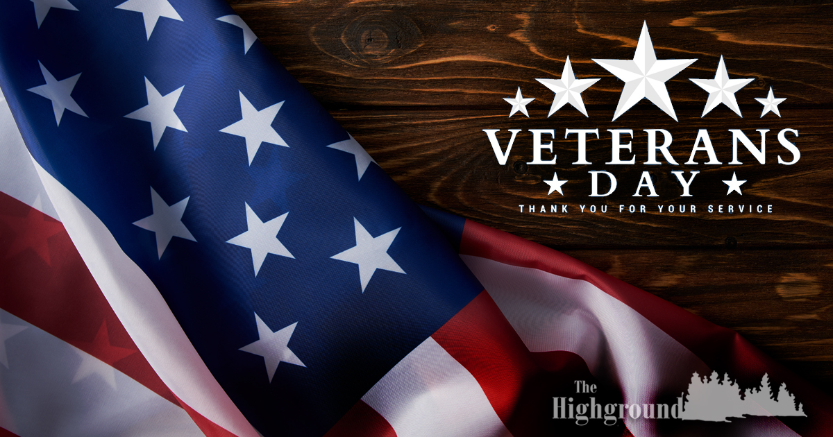 TheHighgroundWI's tweet photo. To all Veterans of the United States Armed Forces, we honor you today and every day. Thank you for your service, dedication and sacrifices.
#VeteransDay
#TheHighground https://t.co/Yp66OuUZl5