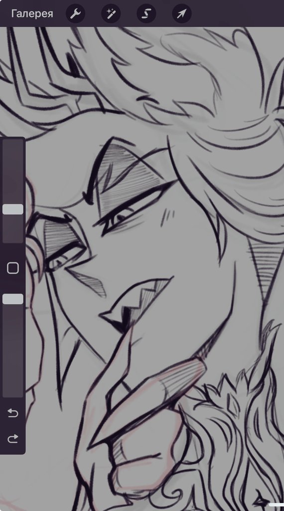 ashirotyan's tweet photo. Decided to get a little distracted and draw RadioApple in other images👀✨

#WIP #radioapple #Alastor https://t.co/ViOtz89Q1q