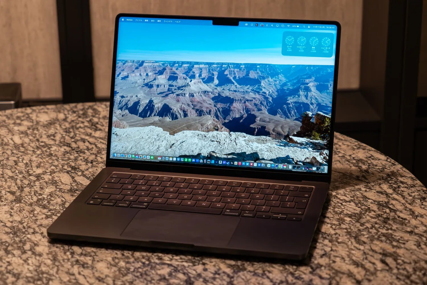CTO M4 MacbookPro 14 nanoコート　スペースブラック やっと M4 Pro が届いた！スペースブラックの 14-20 インチだよ