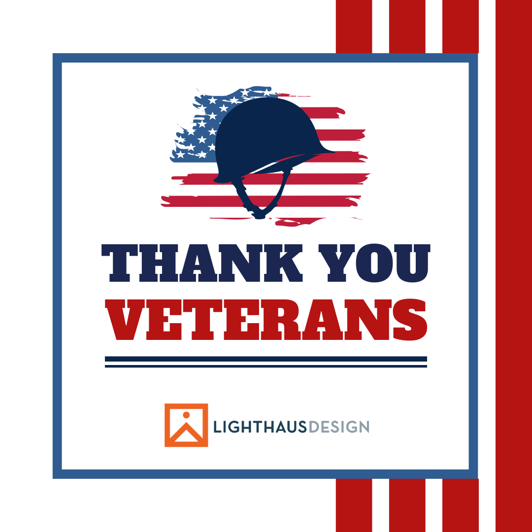 LighthausDesign's tweet photo. Today, we salute our nation's veterans. Thank you for your courage, your strength, and your service. We are forever grateful. Happy Veterans Day!
.
.
#VeteransDay #ThankAVet #LighthausDesign #LongIsland #MarketingandDesign https://t.co/HI3nfrOaMa