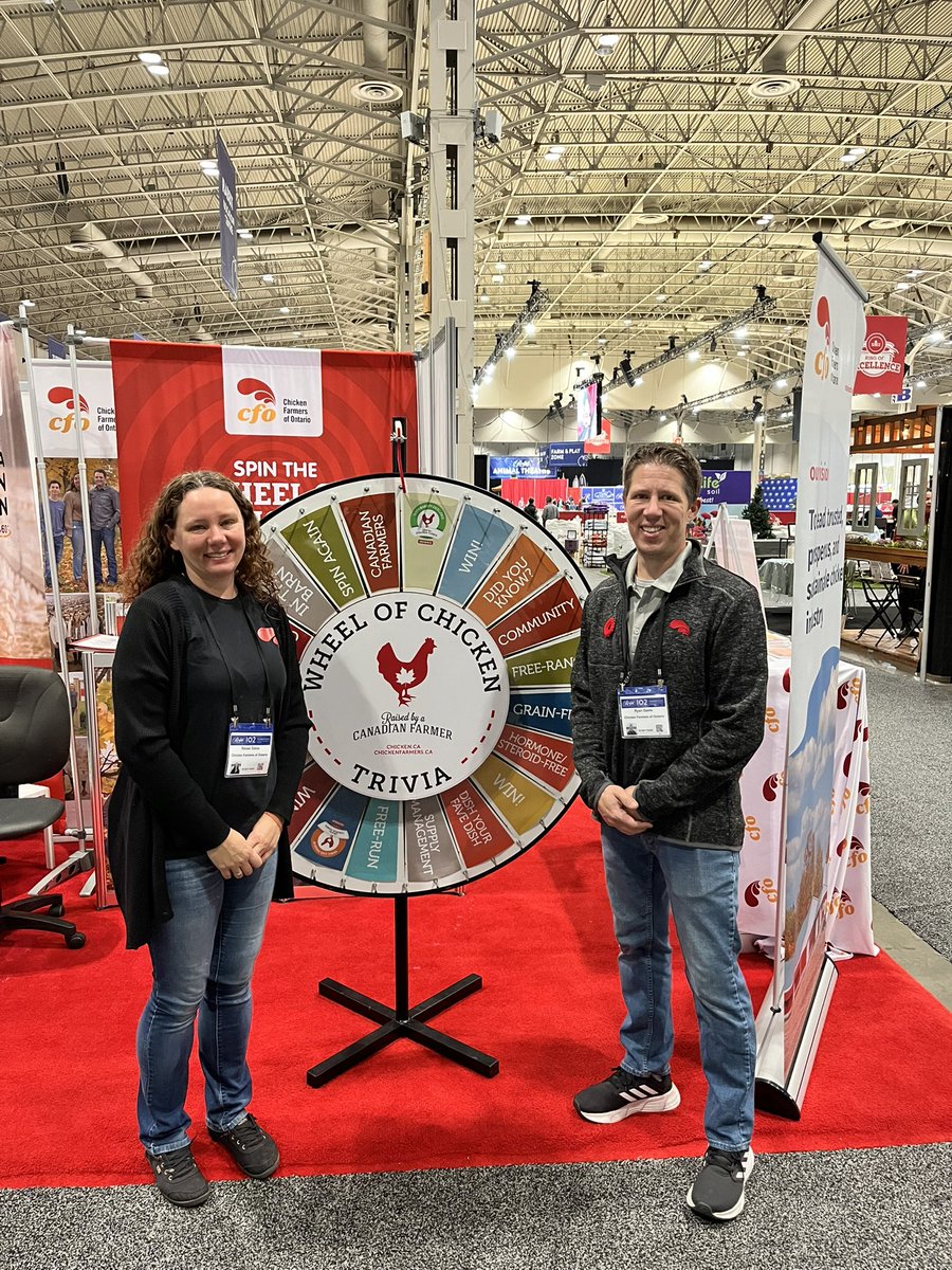 OntarioChicken's tweet photo. #RAWF102 was poultry in motion! Thank you to everyone who stopped by to talk chicken and learn more about how Ontario’s 1,300 family run chicken farms are committed to providing safe, healthy, locally-grown chicken for Ontarians. #Iheartchickenfarmers https://t.co/1unKamzbKj