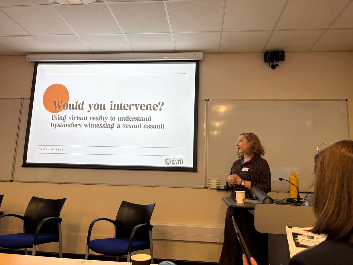 Had a break from thesis writing last week to give a talk on VR in GBV research at the <a href="/VAWGRN/">VAWG Research Network</a> @ResearchLex <a href="/CSEL_UK/">CSEL</a> @feminist_legal ⁩joint #FeministLiverpool2024 conference. The inspirational speakers definitely helped after the upsetting news for women's rights on Wednesday.