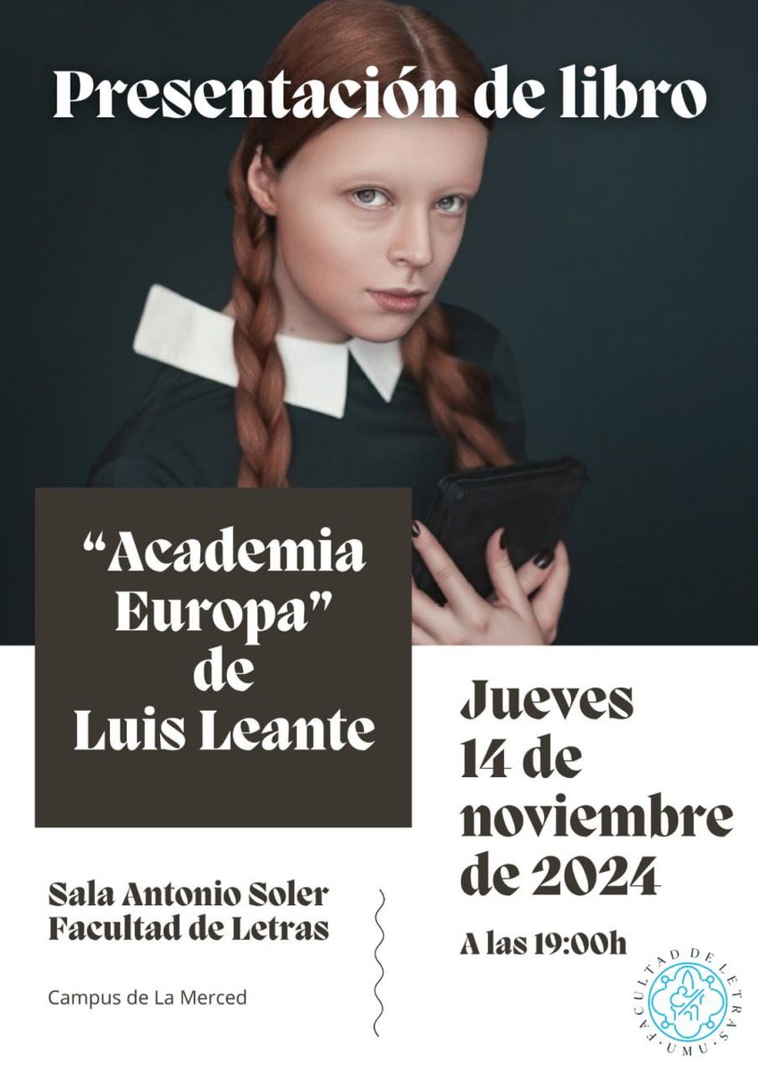 Este jueves Luis Leante, alumno ilustre de <a href="/UMUClasicas/">UMU Clásicas</a>, presentará su nuevo libro en @LetrasUM. Allí nos vemos!