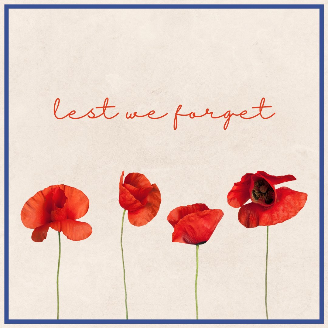 🌺 #LestWeForget 🌺
Today, we honour the bravery and sacrifice of all those who have served and continue to serve our country. Let us take a moment to reflect on their courage, resilience, and the immense cost of our freedom. 🕊️
#RemembranceDay #PoppyDay #ETL