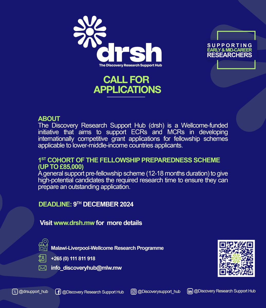 Discovery Research Support Hub tweet media