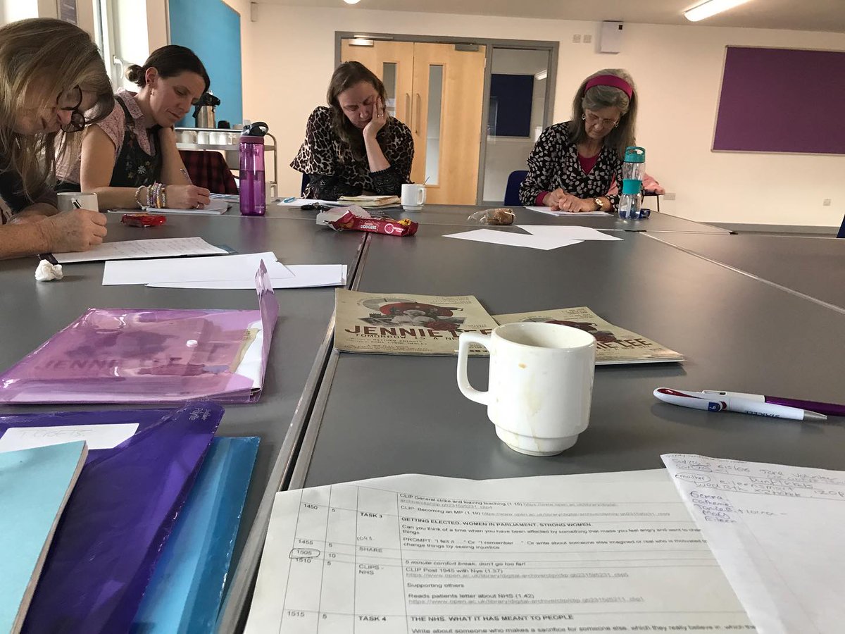 Last week we held a #jennielee creative writing workshop in Dunfermline. The group explored childhood, art, politics, health and education with <a href="/jaffacakes/">Jaffa Cakes</a> too! 

Jennie Lee: Tomorrow is a New Day opens in #Dunfermline tomorrow, final performance Wed. knightstheatre.co.uk/jennielee.html