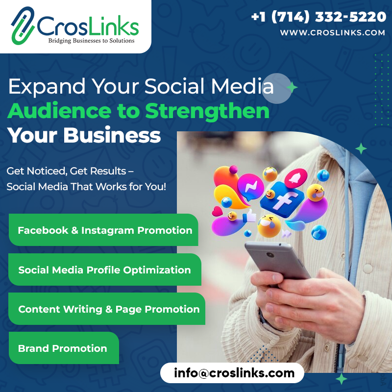 Cros_Links's tweet image. Get Noticed, Get Results – Social Media That Works for You!

For More Details
Visit us: croslinks.com
Contact: +1 714 332 5220
Mail us: info@croslinks.com

#socialmediamarketing #digitalmarketing #higherconversion #increasebrandrecognition