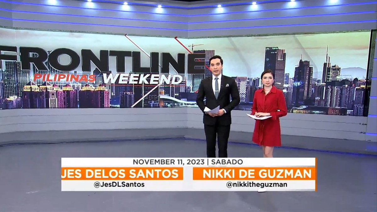 jheztineramil30's tweet image. It&apos;s been 1 years ago since Our First Saturday and Sunday Edition of #FrontlineWeekend🌆!🥰💕

Ayyyieeee! ❤

#JesNikkiUnite #FrontinePilipinasWeekend #News5💕

@TV5manila @JesDLSantos @nikkitheguzman @News5PH💕