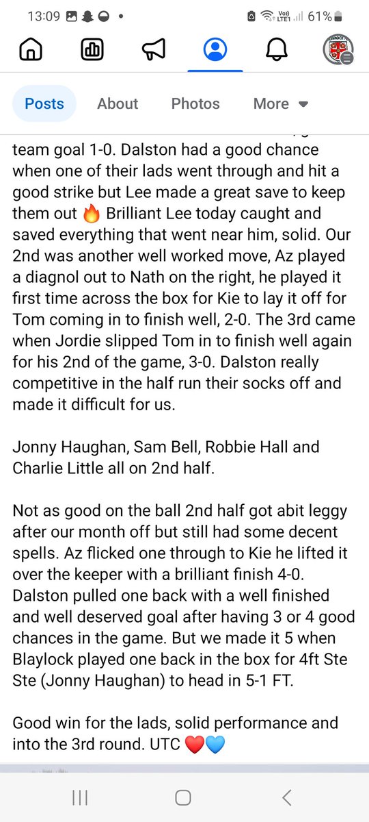 Currock FC tweet media