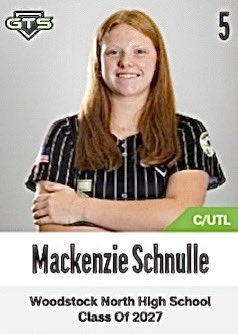 GTS 15u Elite - Riemer (@gts15uelite) on Twitter photo <a href="/Mackschnulle/">Mackenzie Schnulle</a> C/UTL - Class of 2027
🥎.333 BA
🥎 .899 OPS, .514 SLG
🥎 13 hits (2 doubles, 1 triple, 1 HR)
Fundamentally solid catcher that can play other positions as well! Takes leadership and control of the diamond from behind the plate. Hits for average and POWER💥 <a href="/Mackschnulle/">Mackenzie Schnulle</a> C/UTL - Class of 2027
🥎.333 BA
🥎 .899 OPS, .514 SLG
🥎 13 hits (2 doubles, 1 triple, 1 HR)
Fundamentally solid catcher that can play other positions as well! Takes leadership and control of the diamond from behind the plate. Hits for average and POWER💥