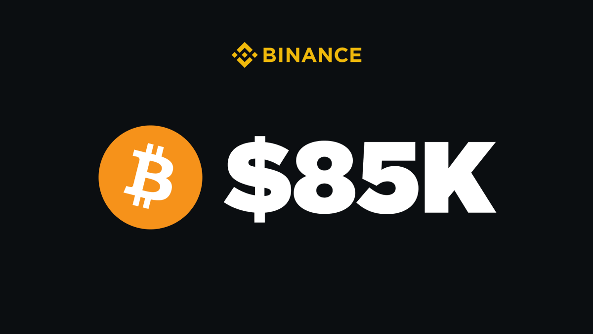 #Bitcoin hits $85K – another all-time high milestone unlocked!