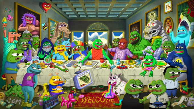 DonatelloTnt's tweet photo. I'm very bullish on #Cult of #Pepe! 40 million in volume in the first 24 hours and an incredible community! The art is TOP! 4M now, 40M this week. Bookmark this tweet! LFG $COPE @cultpepesol #memecoin #solana #x100 #CultOfPepe https://t.co/eWT6D2Ii1J