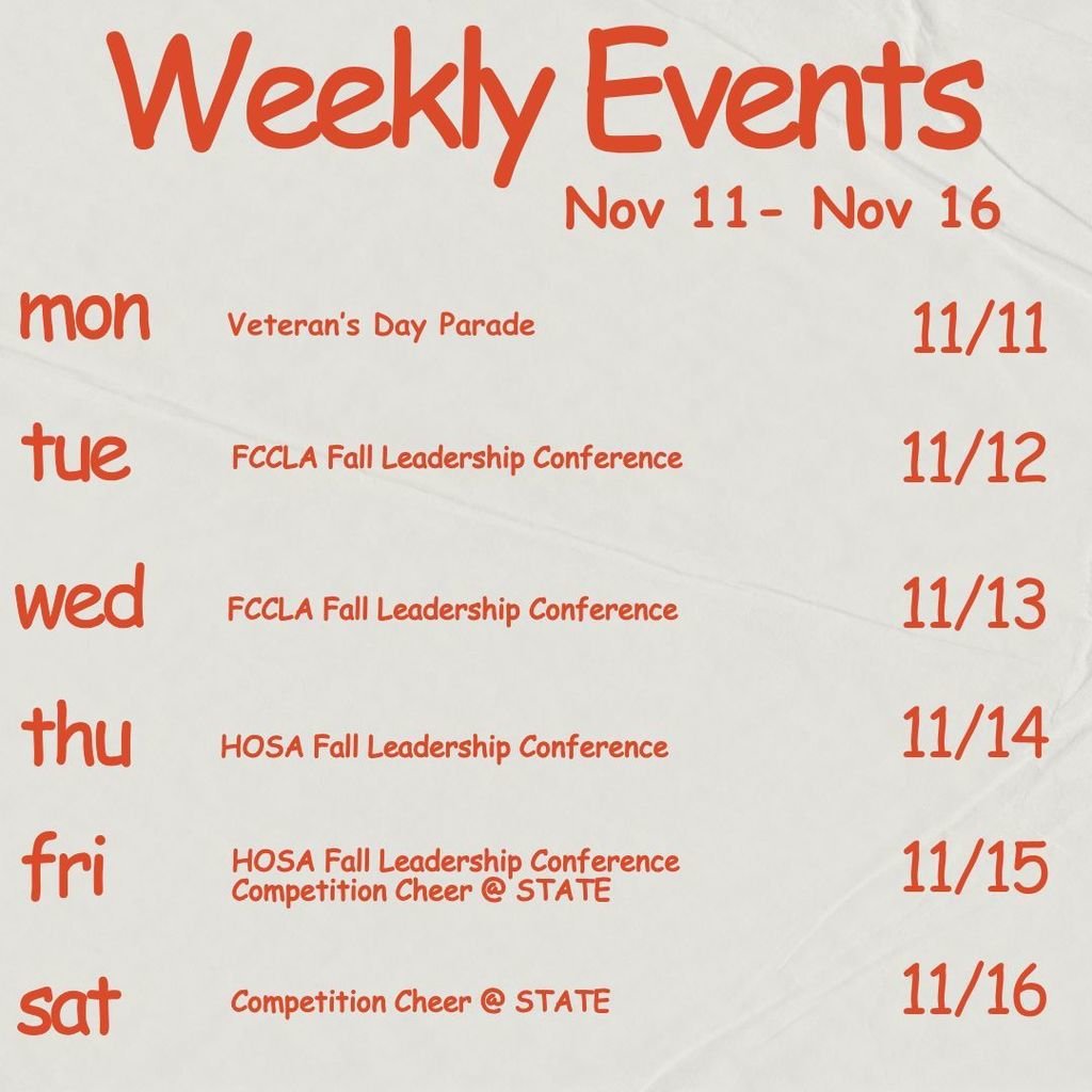 SHSPhoenix's tweet photo. Have a GREAT week Phoenix Nation!!
#TogetherSHS #TogetherGCS https://t.co/JfkzQRAApL