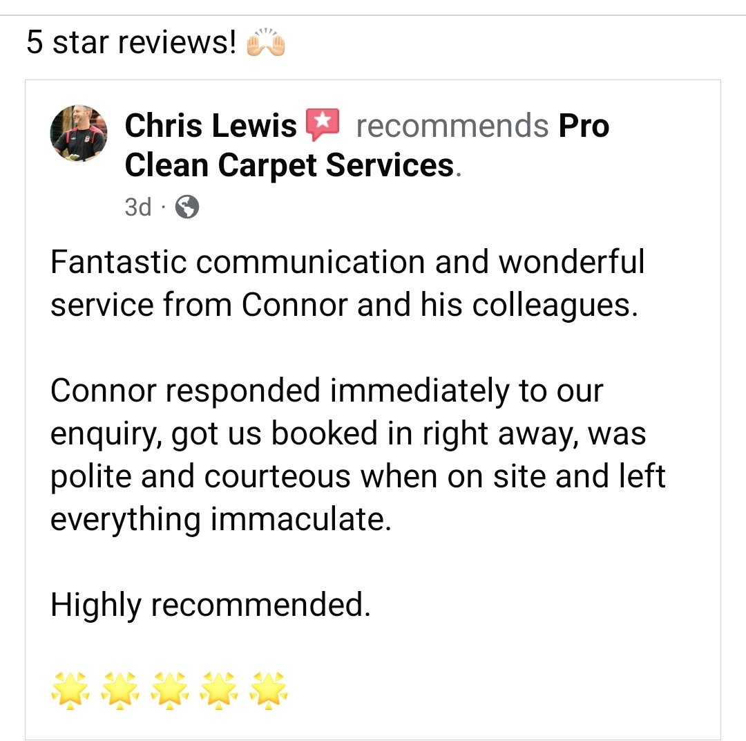 Pro Clean Carpet Services tweet media