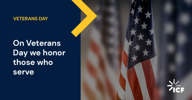 FredrickChoi's tweet photo. I’m taking a moment to thank all the veterans and their families at ICF and beyond for their sacrifices and contributions. If you’re looking for a place that values your resilience, dedication, and teamwork, consider @ICF. #VeteransDay #ContinueYourMission https://t.co/Acahtiwvq6 https://t.co/CPZvz3AkEg