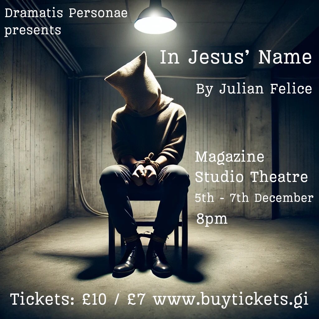 What would you do? 🤔🤔

“In Jesus’ Name”
Magazine Studio Theatre
5-7 December 
🎟️ buytickets.gi