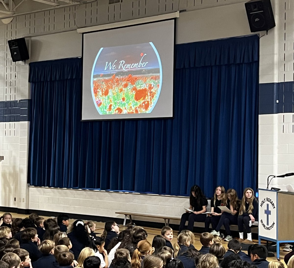 Holy Rosary remembers and honours those who fought for our freedom.