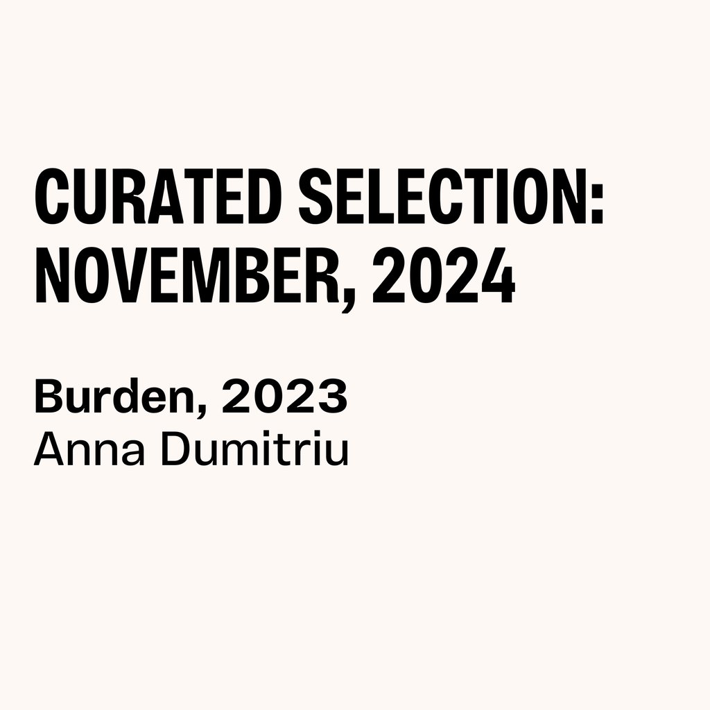 Axis (@axisweb) on Twitter photo This month Artist and Axis Trustee Holly Slingsby <a href="/hollyslingsby/">holly jane slingsby</a> curated a selection of Axis Memberâs work entitled, âMourningâ. View the complete selection through the link in bio.
Burden, 2016
Anna Dumitriu
@annadumitriuart This month Artist and Axis Trustee Holly Slingsby <a href="/hollyslingsby/">holly jane slingsby</a> curated a selection of Axis Memberâs work entitled, âMourningâ. View the complete selection through the link in bio.
Burden, 2016
Anna Dumitriu
@annadumitriuart