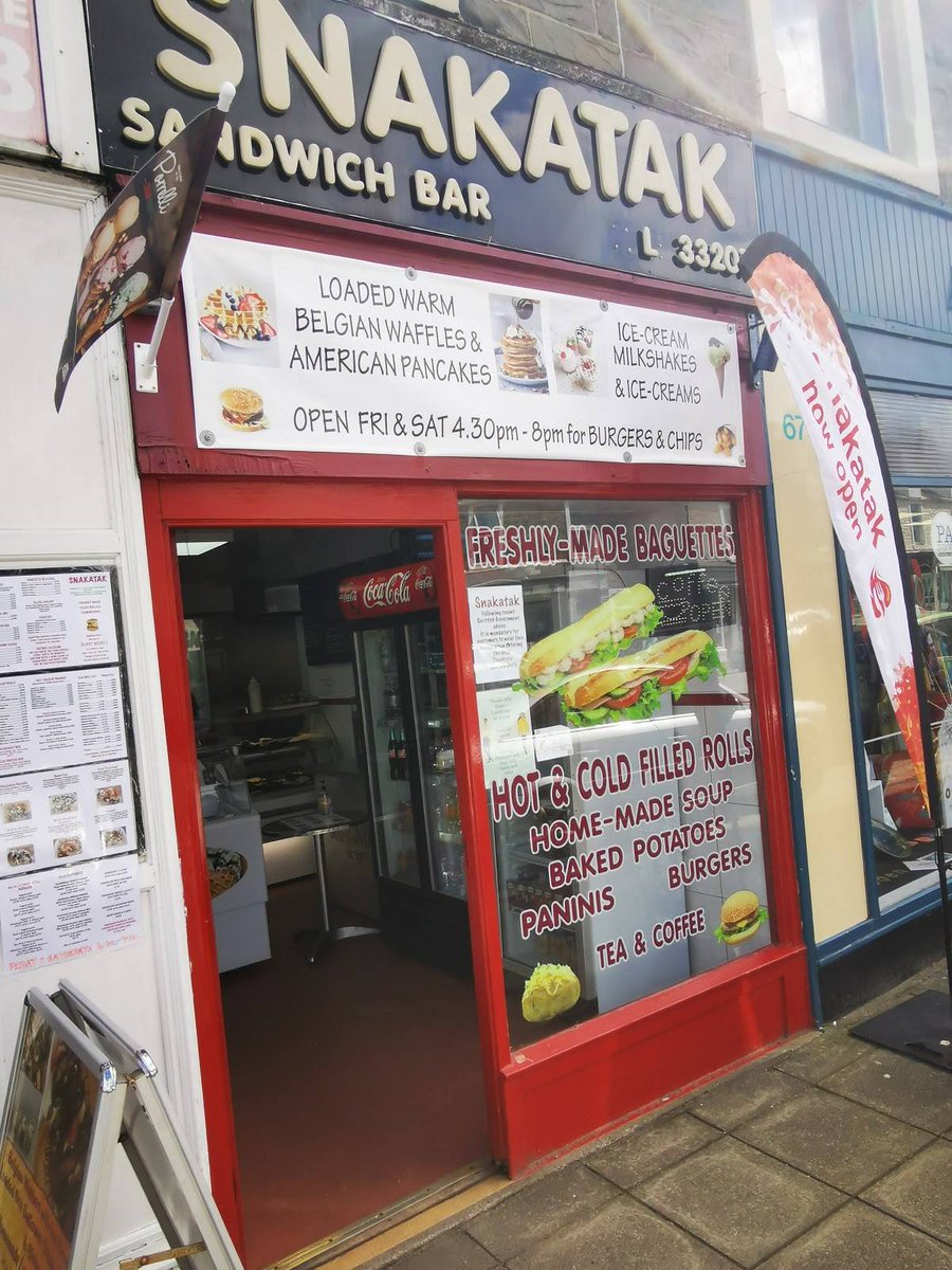 KBTfringe's tweet photo. Fab to see Kirkcudbright businesses do well in this year's Scottish Business Awards. Snakatak Sandwich Bar won best TAKEAWAY in ALL Scotland while Kennedy's won best GIFT SHOP in ALL Scotland. Well deserved for both &amp; within a couple hundred yards of each other on St. Mary Street https://t.co/9URgVEenGz