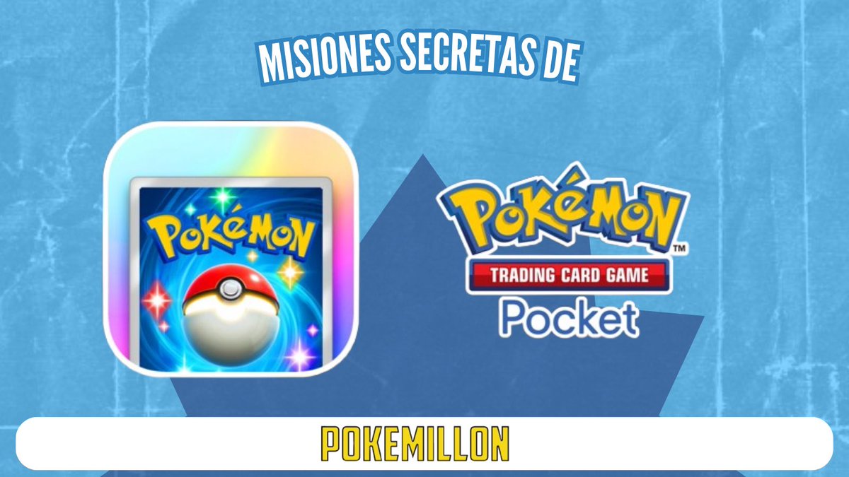 POKEMILLON's tweet photo. ¿Sabíais que hay misiones secretas en Pokémon TCG Pocket? 🎴

Aquí os dejo un hilo explicando cómo completarlas y qué recompensas os lleváis 🔝

🧵🪡 https://t.co/Agga5ec9pG