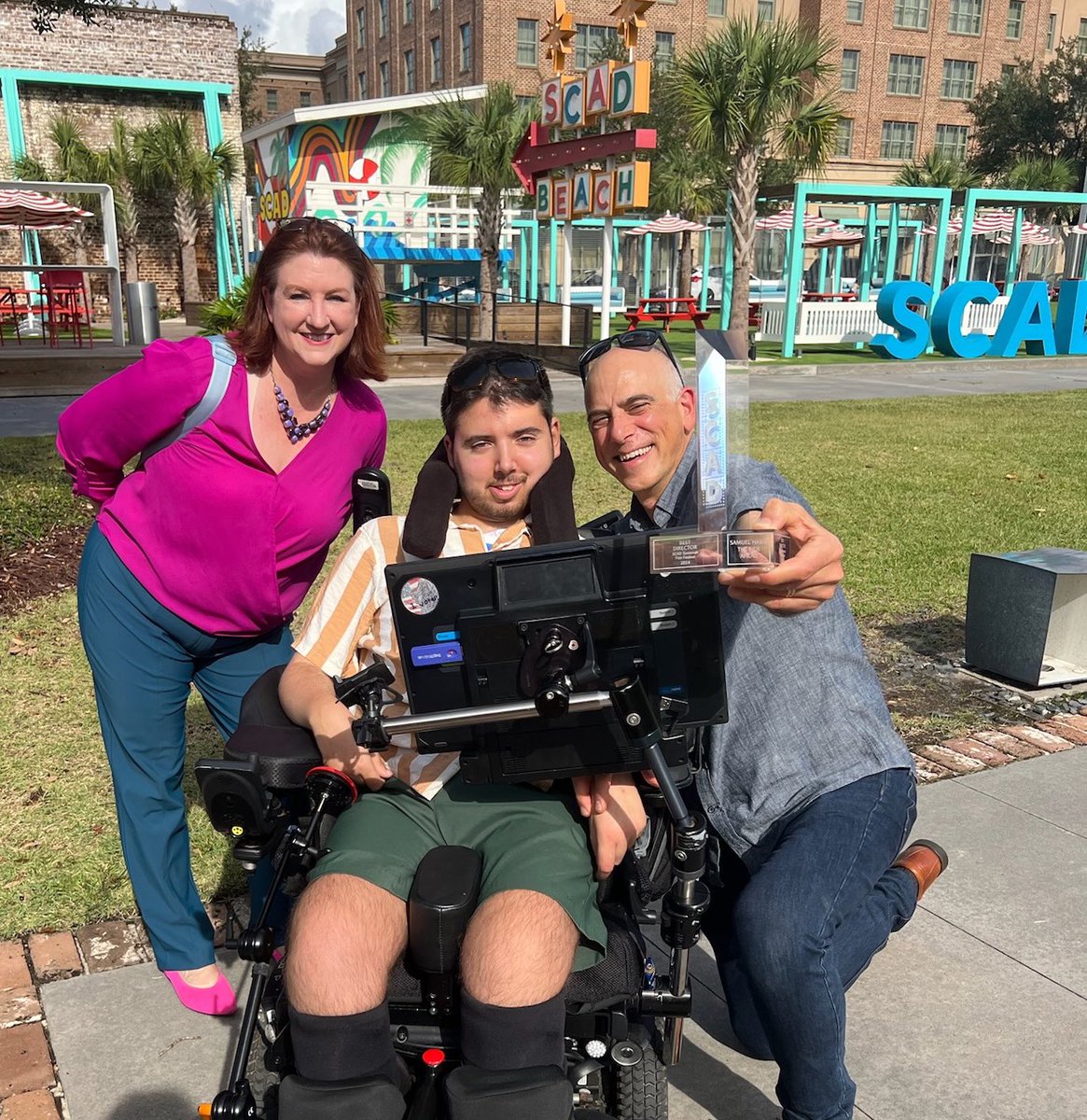 Dan and Samuel showed #TheRideAhead to 1,300 educators at the <a href="/CASEcec/">CASE</a> Conference in Savannah last week! What an honor to share our film and keynote to educators from around the country. We also picked up our “Best Director” award from <a href="/savfilmfest/">SCAD Sav Film Fest</a> while we were in town!