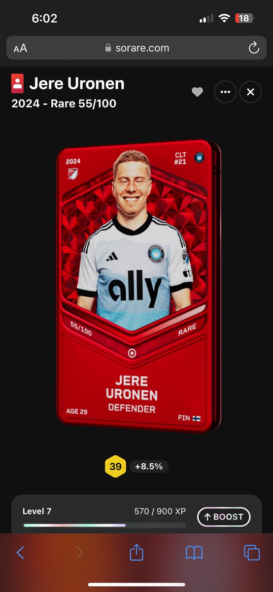 Chris390Sorare's tweet photo. Giveaway time!!

A rare card that is available to use in the international break.

All you have to do is like this tweet, retweet, follow my page and comment your Sorare username. 

Winner announced on Friday 15th November. 

Good luck #sorare https://t.co/CkME9nWo9a