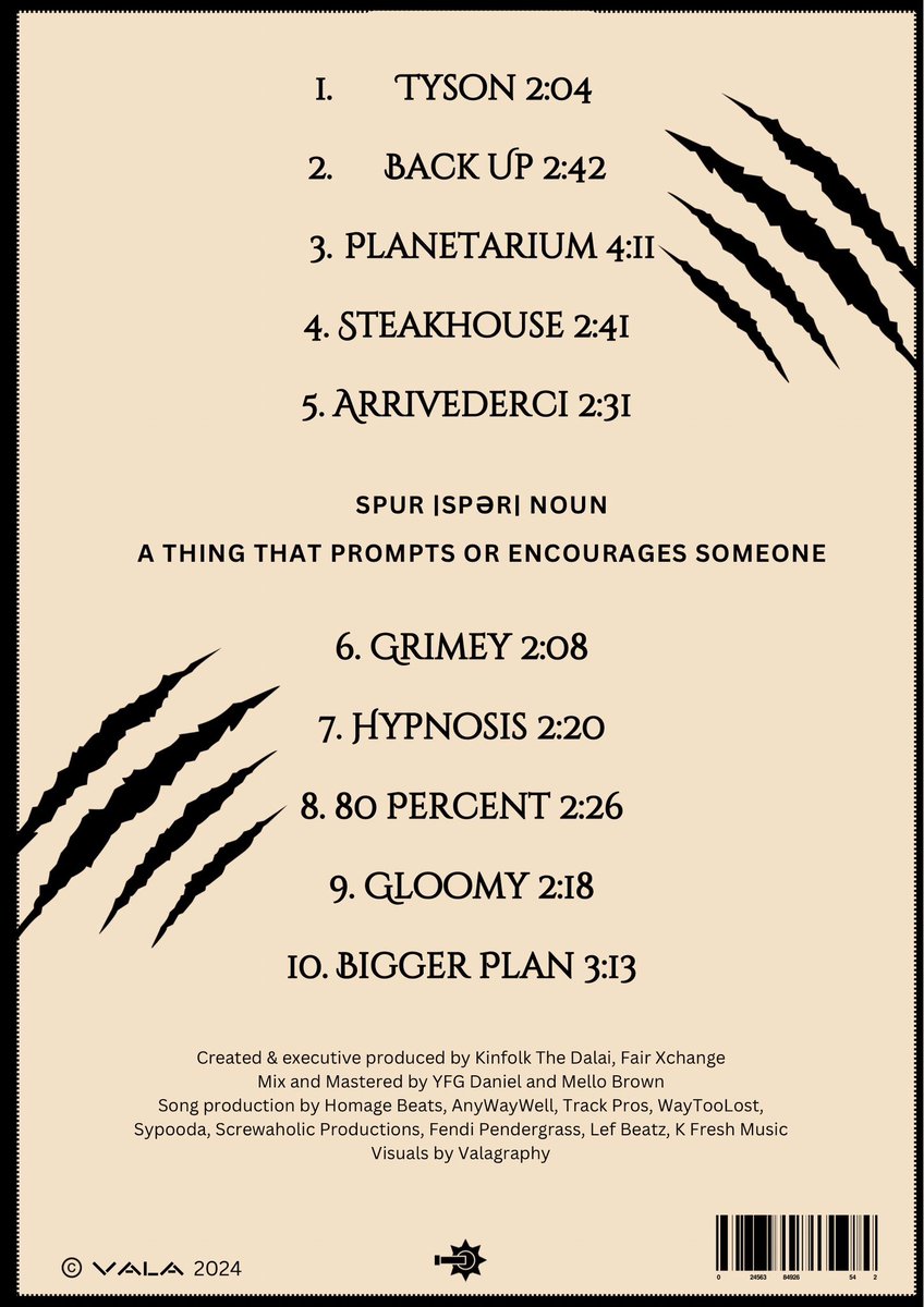 XchangeFair's tweet photo. SPUR MUSIC VOLUME 1 ~ 
ALBUM AVAILABLE ON ALL PLATFORMS 
NOW !!!
@XchangeFair
@onekinfolk 
VALA™️🖖🏾🅰️💪🏾🅰️ 
#spurmusic 
#fairxchange 
#kinfolkthedalai 
#valagraphy https://t.co/VGJyWg6S25