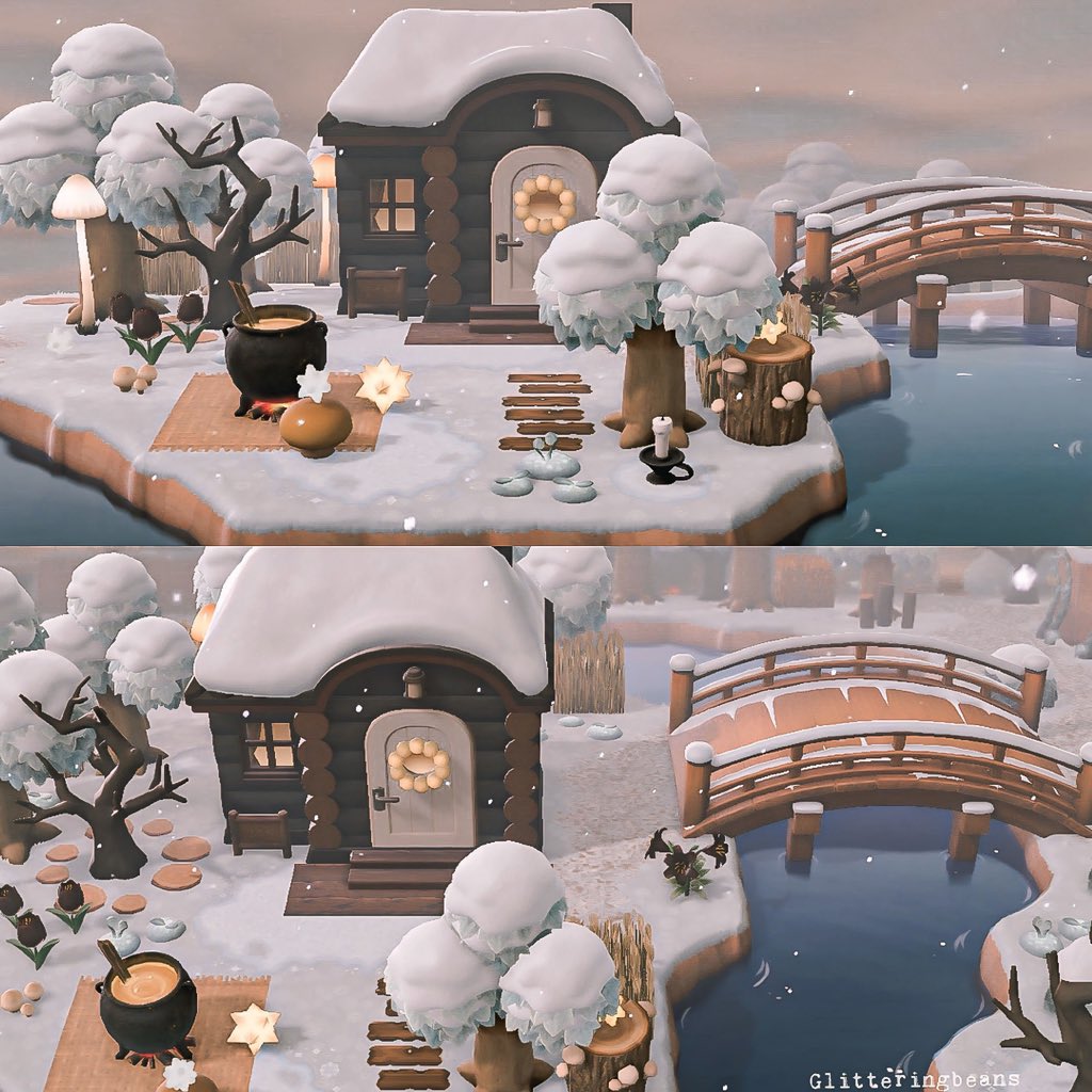 glitteringbeans's tweet photo. Kikiโs winter cottage ๐โโฌ๐ง๐ปโ๏ธ
#animalcrossing #acnh #acnhwinter https://t.co/6KNVFtbKnK